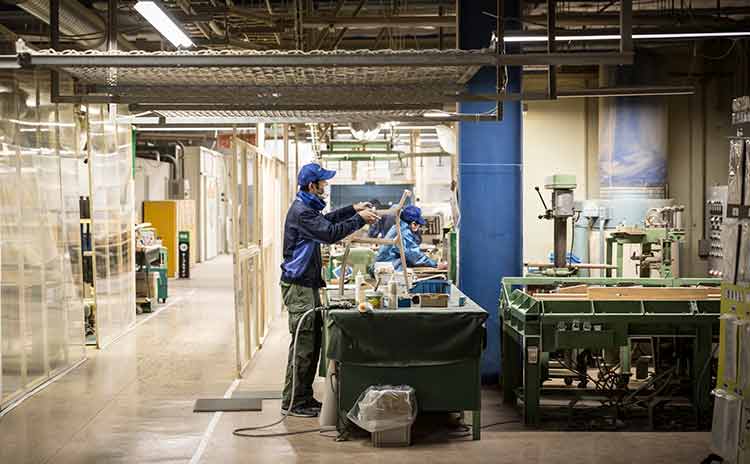 I-H7-Factory-Production-system_toyotaseisanhoshiki Factory_生産体制 トヨタ生産方式|冨士ファニチア