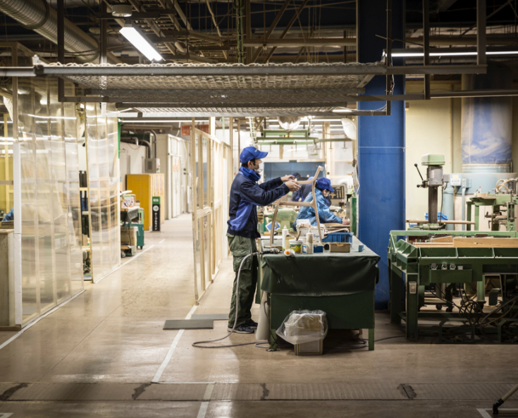 Factory contents生産体制｜冨士ファニチア